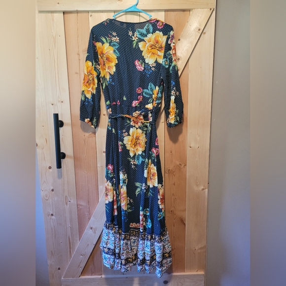 Farm Rio Majorca Wrap Dress - Picture 7 of 8